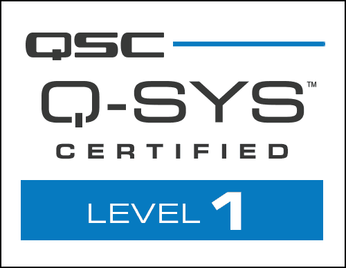 Q-SYS Level 1 Certification