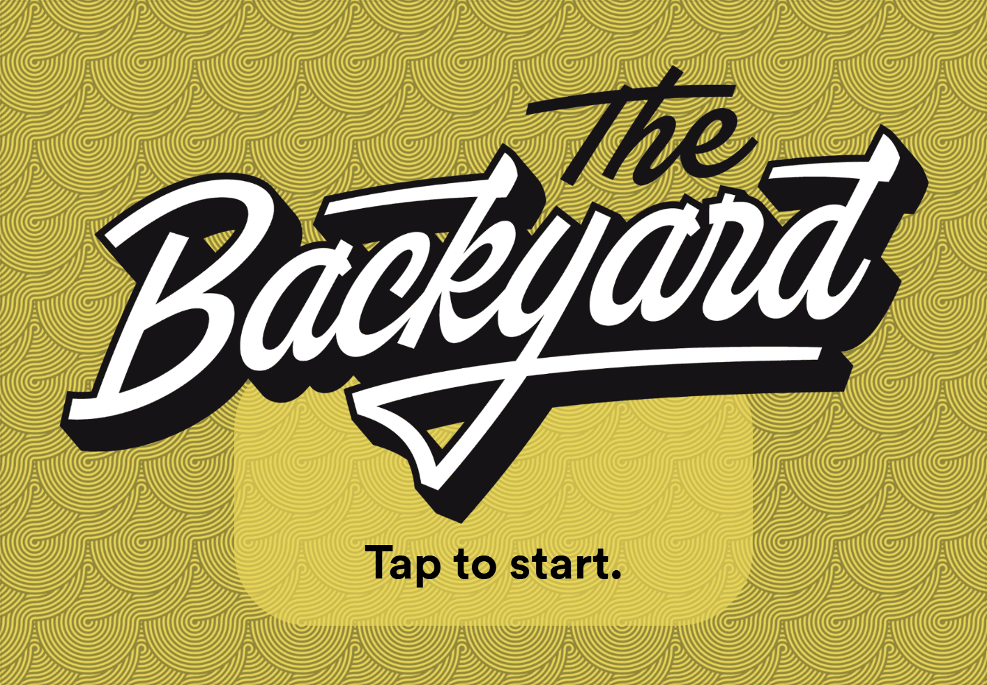 Backyard - Sports Bar, Live Event & Entertainment Venue touch panel interface, image 1