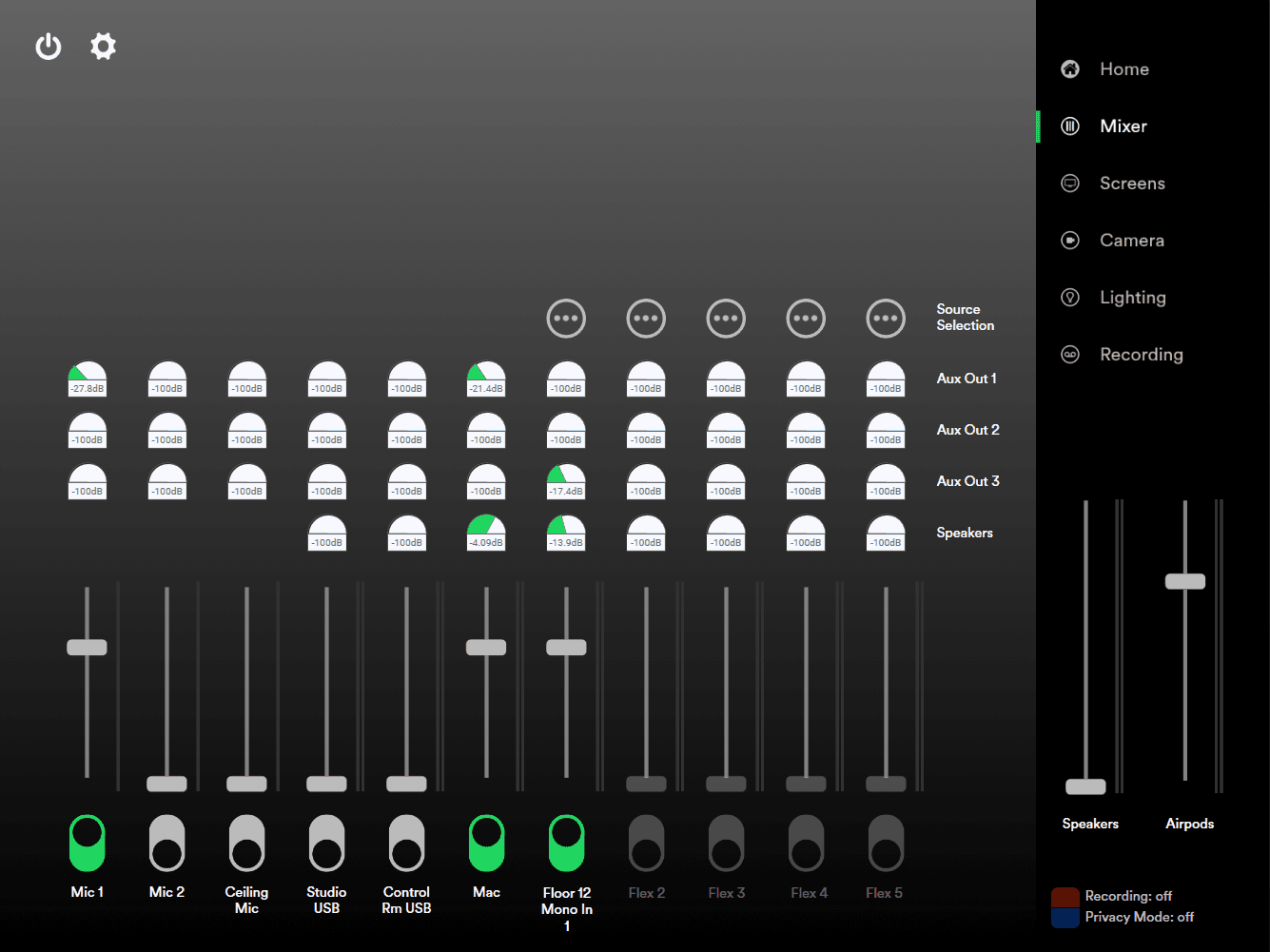 Spotify - Broadcast Studio touch panel interface, image 3