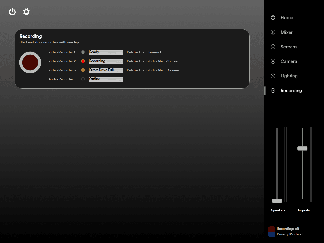 Spotify - Broadcast Studio touch panel interface, image 8